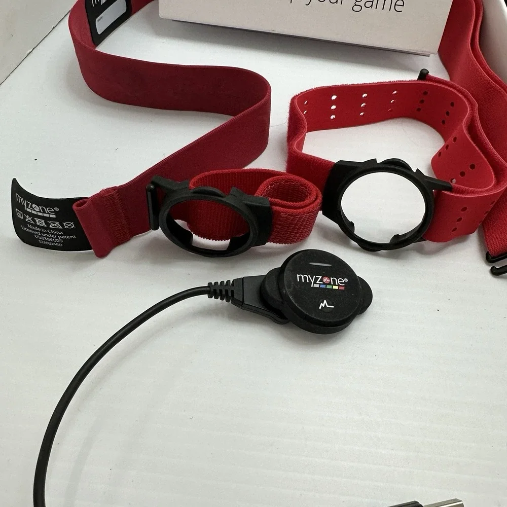 Myzone MZ-Switch + OTBeat Burn 2 & 3 HR Monitors Lot Chest Arm Strap Bundle READ